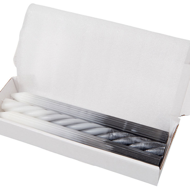 Набор столовых свечей с градиентом "Flicker & Flow"