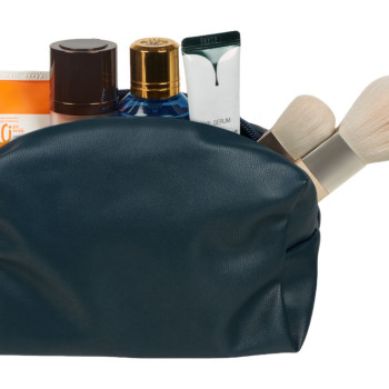 Косметичка из эко-кожи "Enio", темно-синий