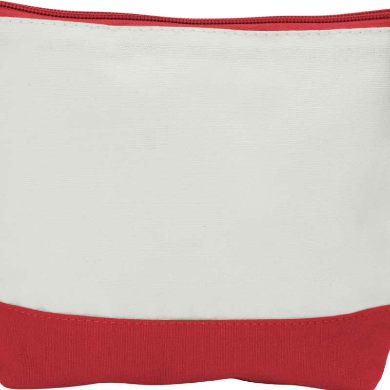 Косметичка хлопковая Cotton, красный