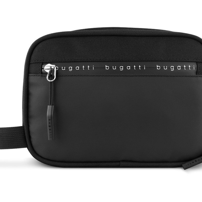 Несессер BUGATTI БЛАНК ОБЛЕГЧЕННАЯ | BLANC DELIGHT, чёрный, нейлон RPET600D/тарпаулин/полиэстер, 22х10х16 см Несессер BUGATTI БЛАНК ОБЛЕГЧЕННАЯ | BLANC DELIGHT, чёрный, нейлон RPET600D/тарпаулин/полиэстер, 22х10х16 см