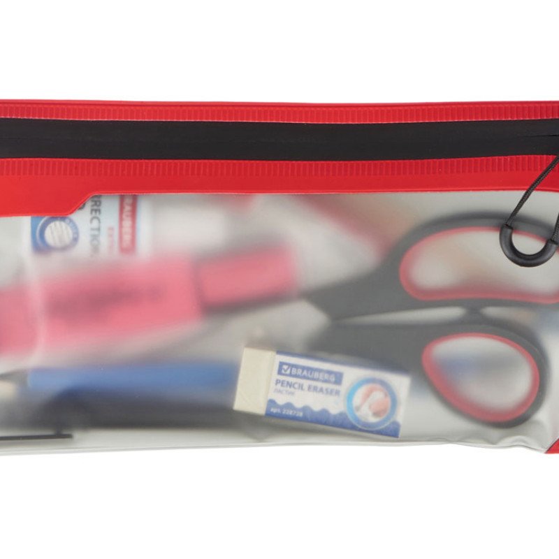 Косметичка для путешествий "In safe", красный