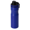 Спортивный набор со стальной бутылкой и полотенцем «Advanced», синий