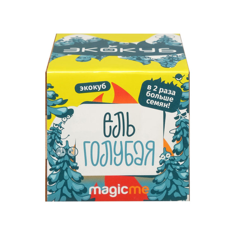 Набор для выращивания "Экокуб Magicme "Ель Голубая"