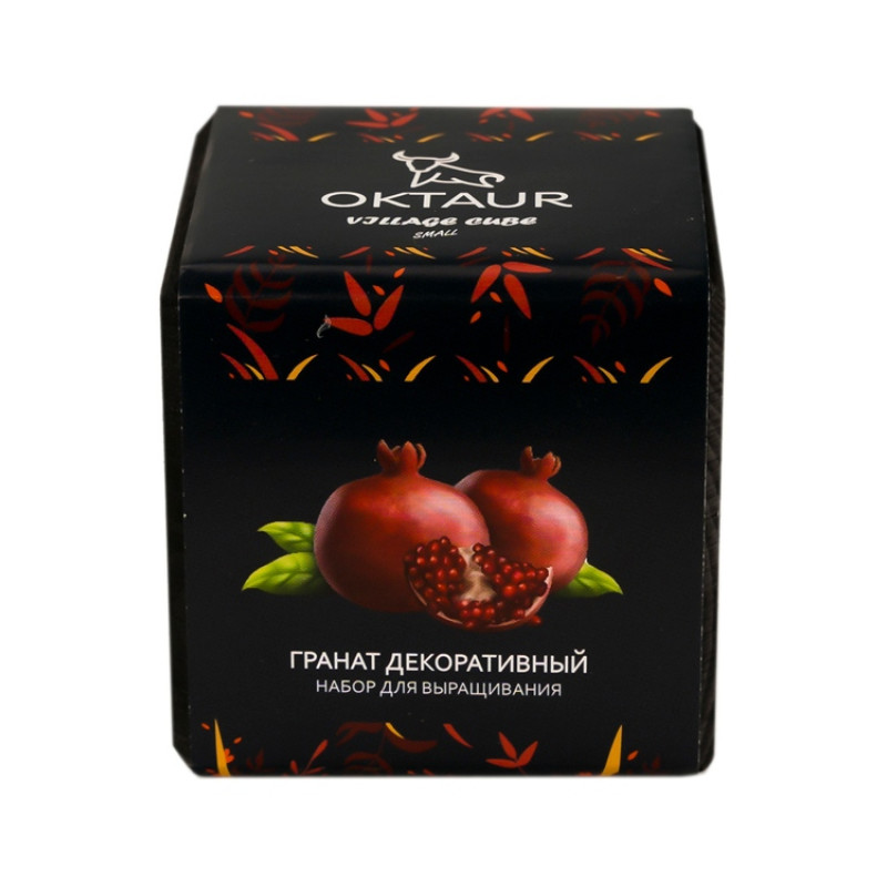 Набор для выращивания "Small village cube "Гранат комнатный" Набор для выращивания "Small village cube "Гранат комнатный"