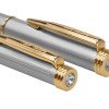 Набор Pierre Cardin PEN&PEN: ручка шариковая + роллер. Цвет - серебристо-бежевый. Упаковка Е.