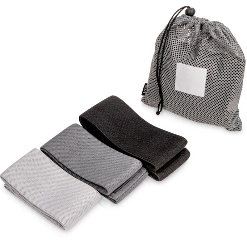 Подарочный набор с ковриком и фитнес резинками "Virasana", оливковый