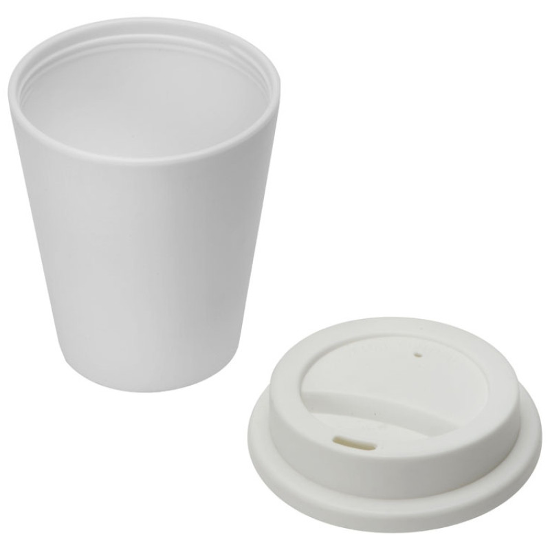 Антибактериальный набор с блокнотом и стаканом  "Safe work", белый