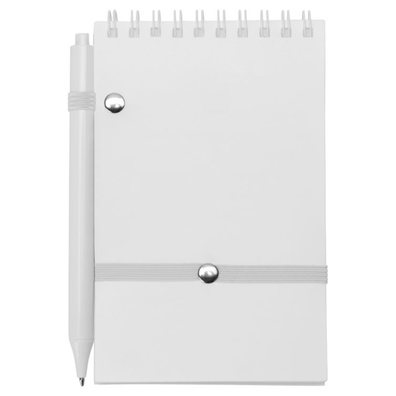 Антибактериальный набор с блокнотом и стаканом  "Safe work", белый