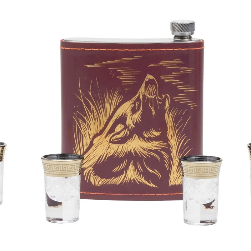 Набор «Подарочный», бордовый/золотистый