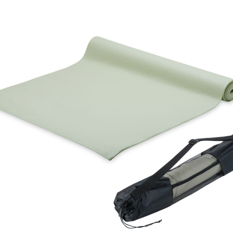 Подарочный набор с ковриком и фитнес резинками "Virasana", оливковый