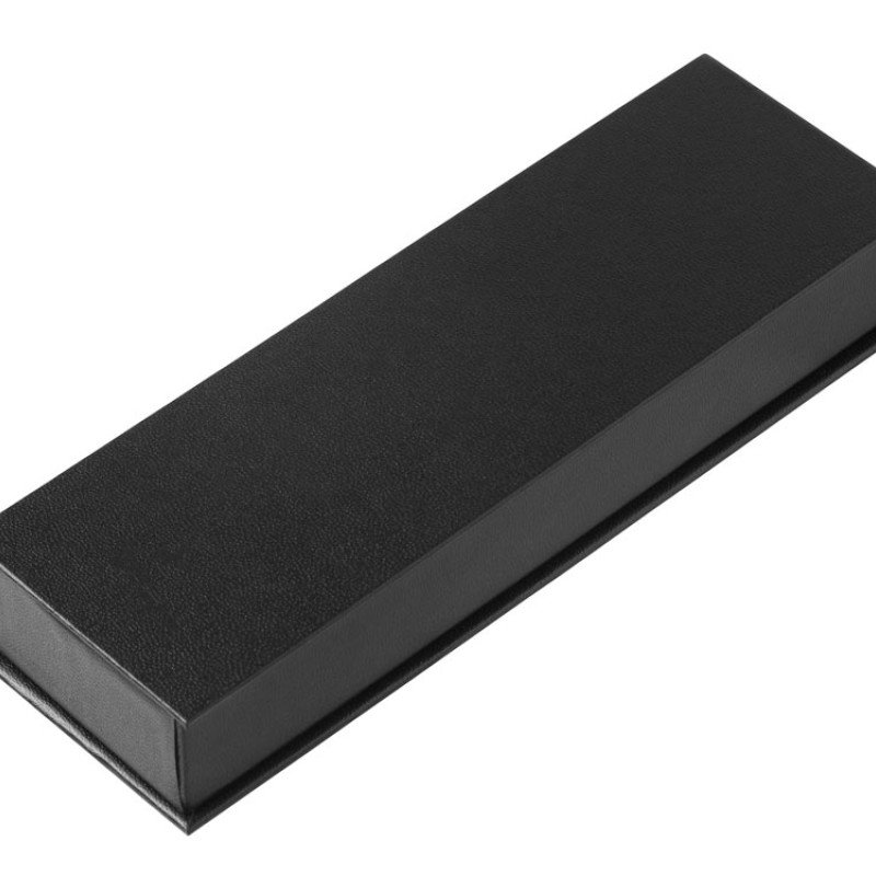 Подарочный набор из 2-х ручек "Black Lama" soft-touch, черный