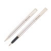 Набор Pierre Cardin PEN&PEN: ручка шариковая + роллер. Цвет - серебристый. Упаковка Е. Набор Pierre Cardin PEN&PEN: ручка шариковая + роллер. Цвет - серебристый. Упаковка Е.