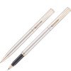 Набор Pierre Cardin PEN&PEN: ручка шариковая + роллер. Цвет - серебристый. Упаковка Е.