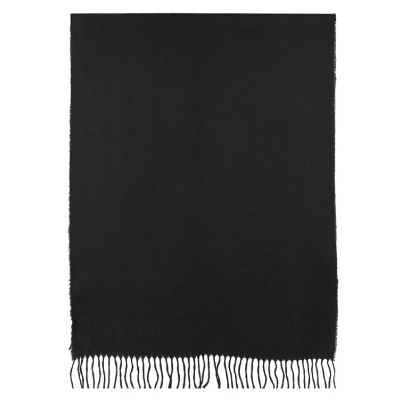 Подарочный набор с зонтом и палантином, черный