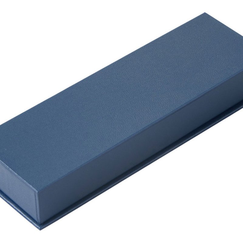 Подарочный набор из 2-х ручек "Black Lama" soft-touch, темно-синий