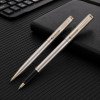 Набор Pierre Cardin PEN&PEN: ручка шариковая + роллер. Цвет - серебристый. Упаковка Е. Набор Pierre Cardin PEN&PEN: ручка шариковая + роллер. Цвет - серебристый. Упаковка Е.