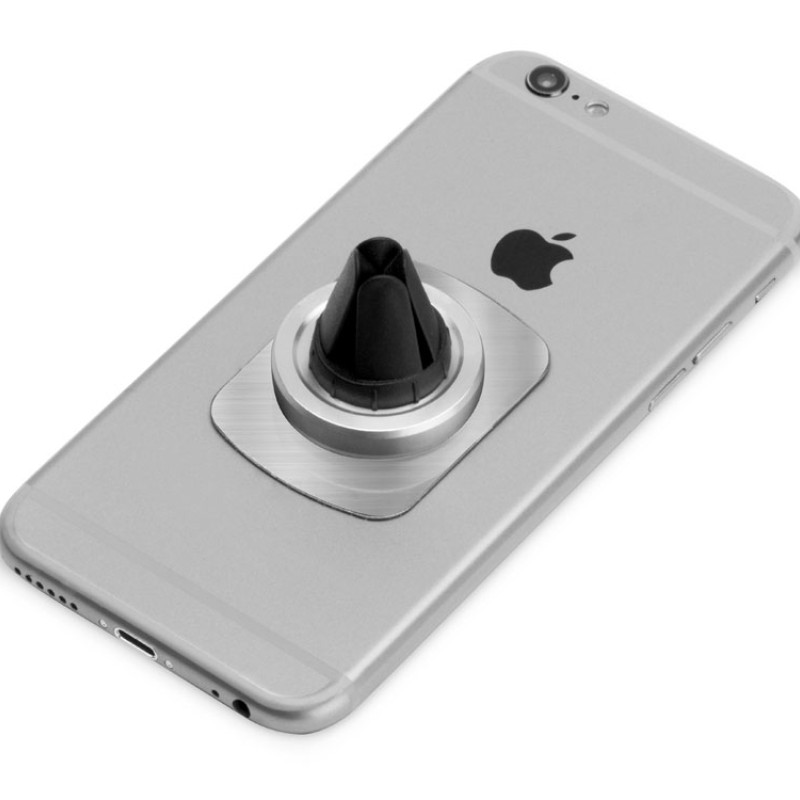 Магнитный держатель телефона для автомобиля "Magpin", черный/серебристый Магнитный держатель телефона для автомобиля "Magpin", черный/серебристый