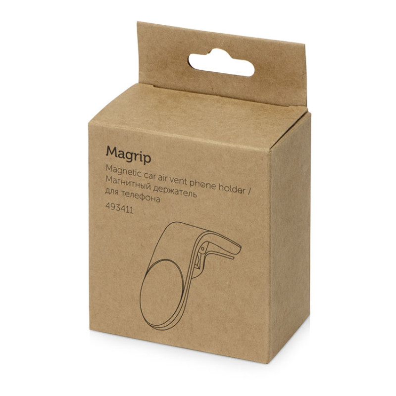 Магнитный держатель для телефона "Magrip", черный