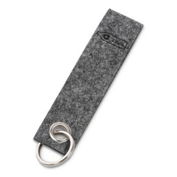 Брелок "Felt" из RPET-фетра, серый