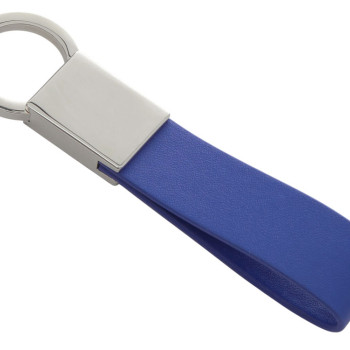 Брелок из эко-кожи "Twister", синий