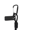 Брелок-веревочка на карабине "Trinket", черный