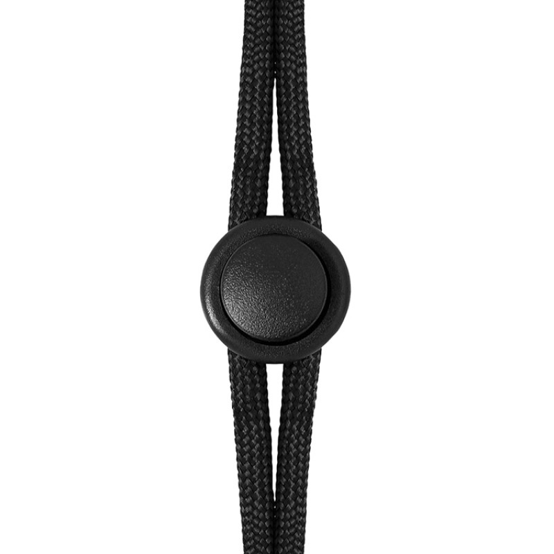 Брелок-шнурок "Spanner" с карабином с открывашкой для бутылок и ключом-шестигранником, черный