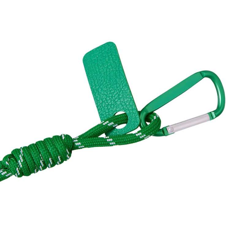 Брелок-веревочка на карабине "Trinket", зеленый