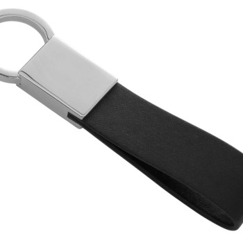 Брелок из эко-кожи "Twister", черный