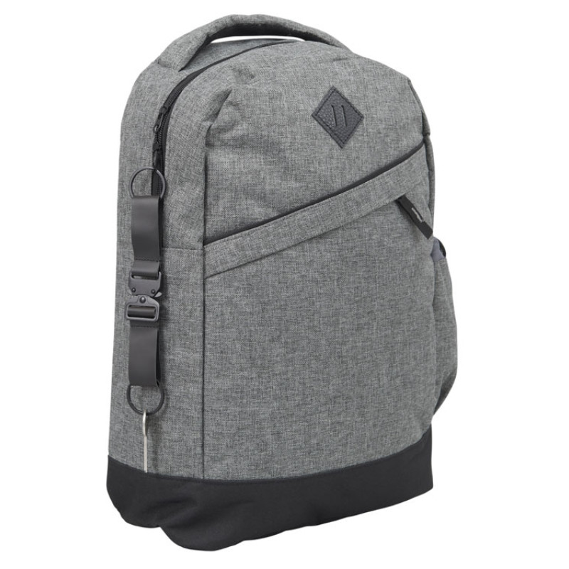 Отстегивающийся брелок-ремувка из эко-кожи "Ninja", черный