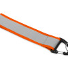 Светоотражающий брелок Reflector, серебристый/неоновый оранжевый