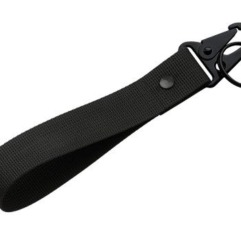 Ремувка "Force" с усиленным карабином, 2,5 см, черный