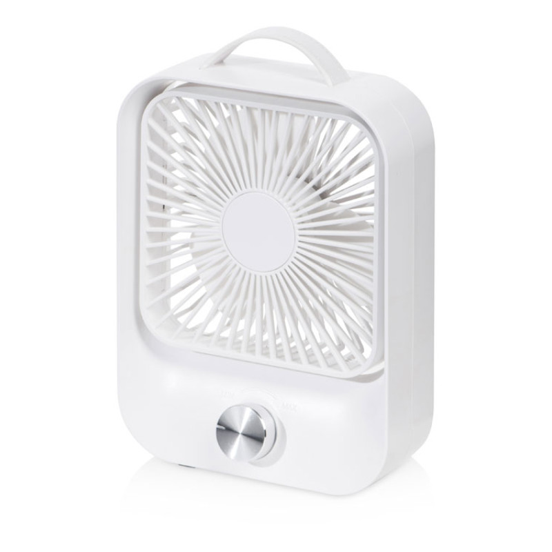 Настольный вентилятор с плавным регулированием скорости "Circa", белый