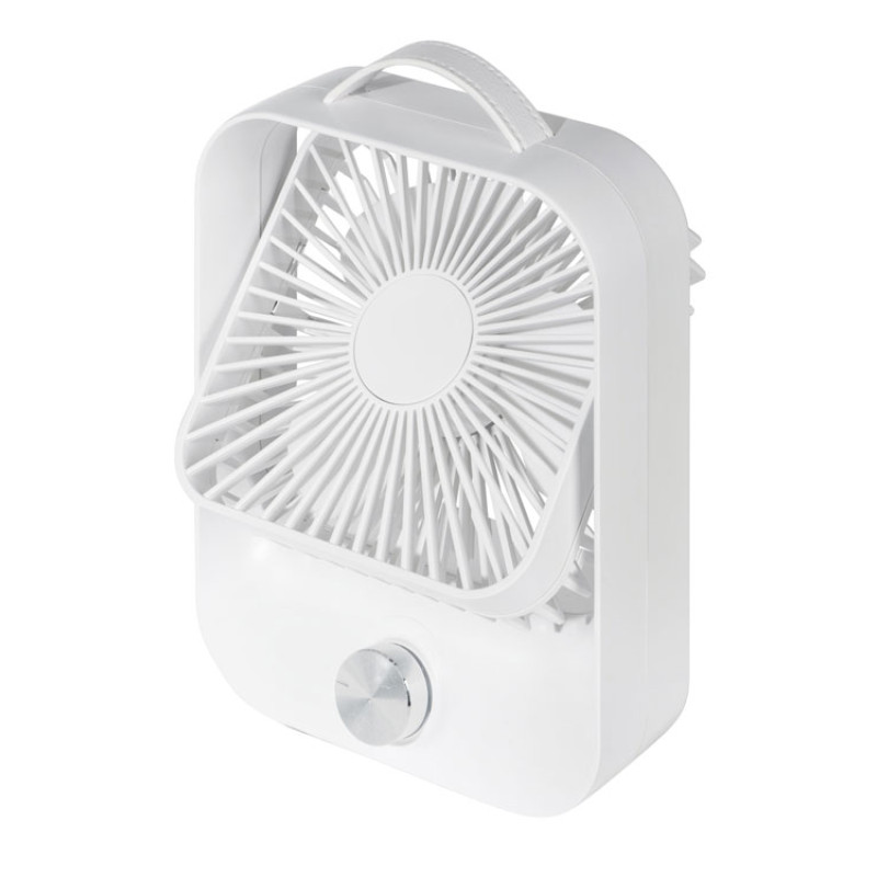 Настольный вентилятор с плавным регулированием скорости "Circa", белый