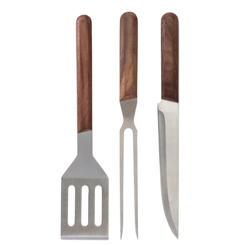 Набор для барбекю из ореха "Flank" (P) Набор для барбекю из ореха "Flank" (P)