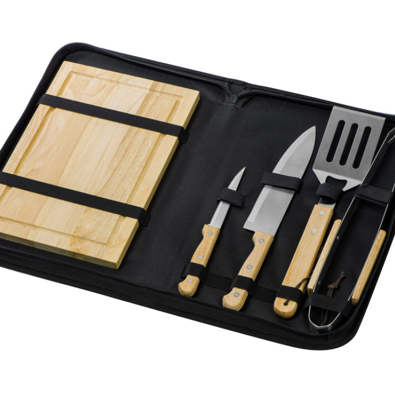 Набор для барбекю Terra из 6 предметов, с разделочной доской (P)