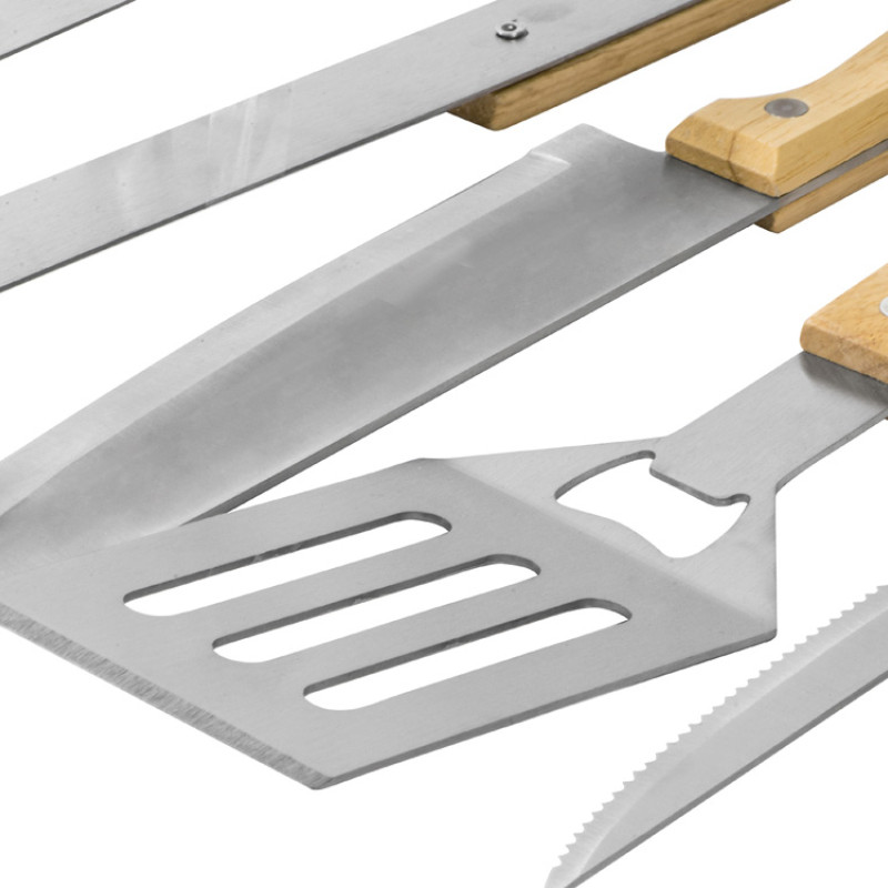 Набор для барбекю Terra из 6 предметов, с разделочной доской (P)