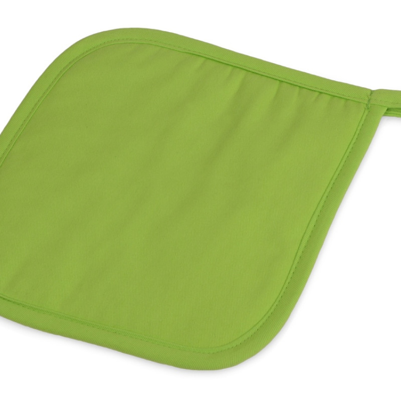 Подарочный набор с фартуком, прихваткой, зеленое яблоко