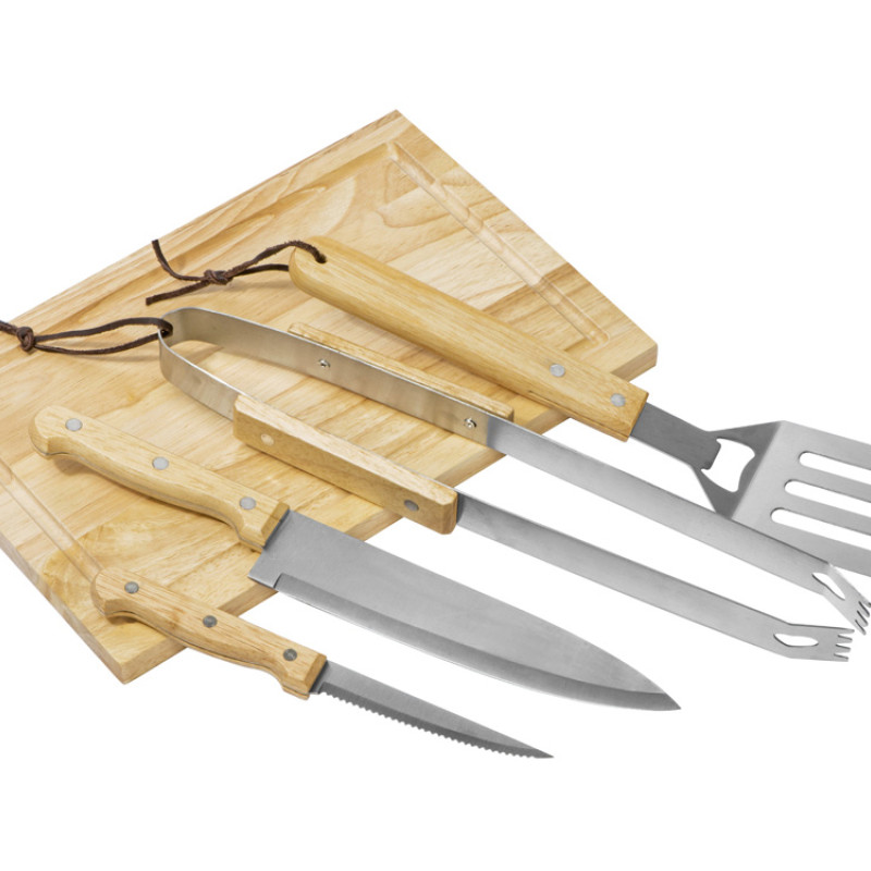 Набор для барбекю Terra из 6 предметов, с разделочной доской (P)