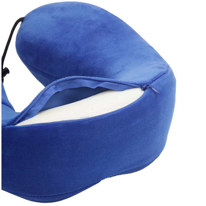 Подушка для путешествий с эффектом памяти Мемо "Bluewinder" Blue