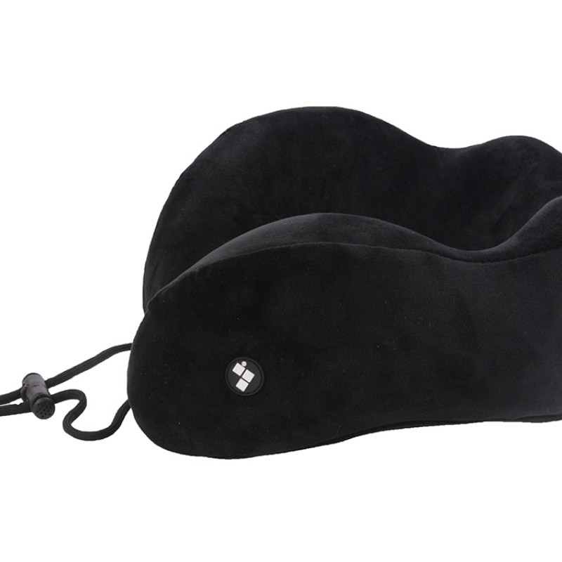 Подушка для путешествий с эффектом памяти Мемо "Bluewinder" Black