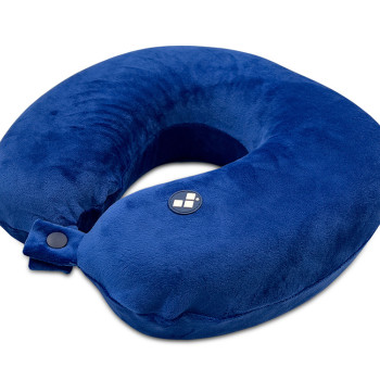 Подушка для путешествий с эффектом памяти Мемо "Drowsy" Royal Blue