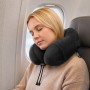 Подушка Dream с эффектом памяти, с кармашком, черный