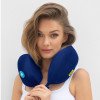 Подушка для путешествий со встроенным массажером "Massage Tranquility Pillow", синий Подушка для путешествий со встроенным массажером "Massage Tranquility Pillow", синий