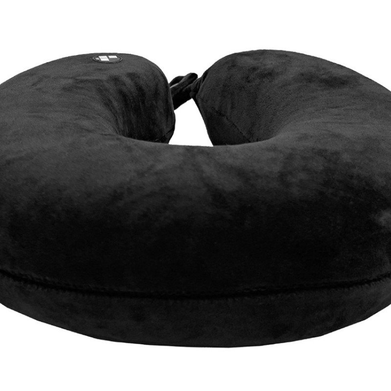 Подушка для путешествий с эффектом памяти Мемо "Drowsy" Black