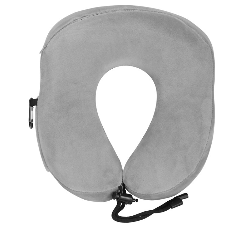 Подушка Dream с эффектом памяти, с кармашком, серый (P)