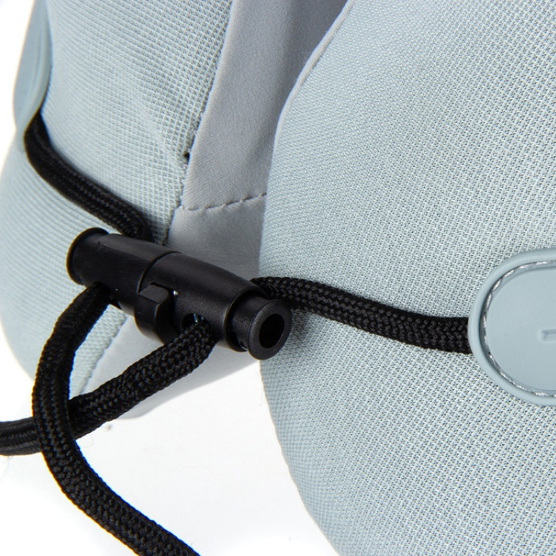 Подушка для путешествий с эффектом памяти Memo "Pillow PRO" M/L English Blue