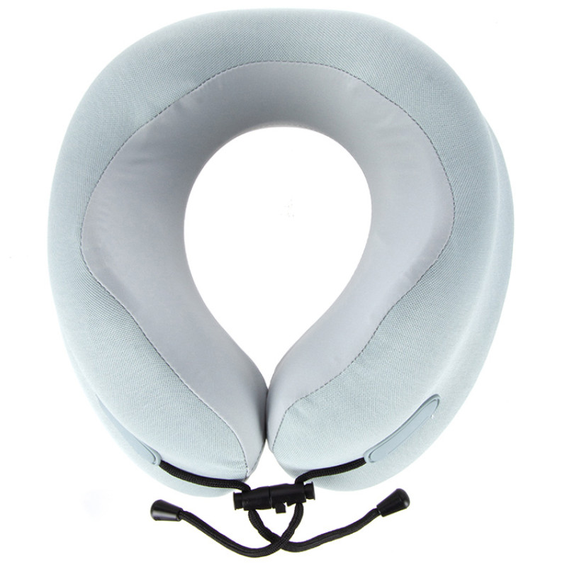 Подушка для путешествий с эффектом памяти Memo "Pillow PRO" M/L English Blue