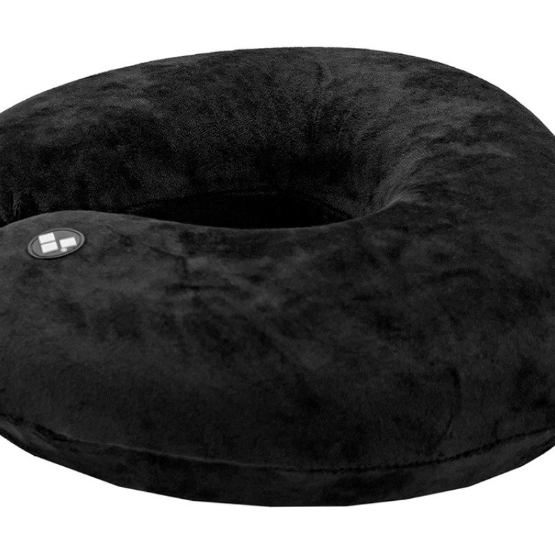 Подушка для путешествий с эффектом памяти Мемо "Drowsy" Black