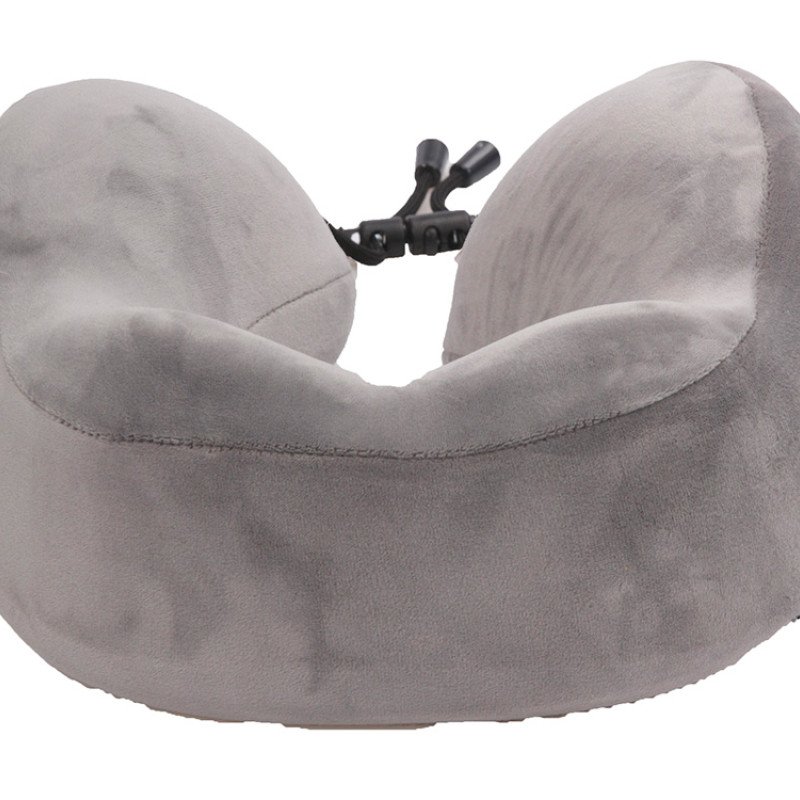 Подушка для путешествий с эффектом памяти Мемо "Bluewinder" Grey