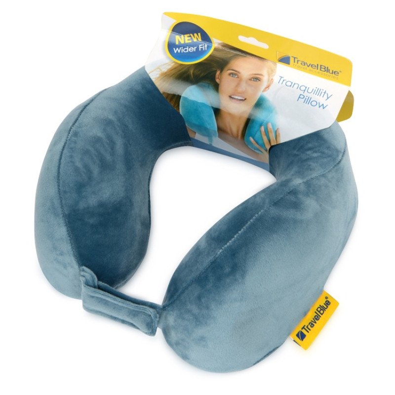 Подушка набивная Travel Blue Tranquility Pillow, синий